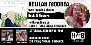 Book Launch &ldquo;Delilah McCrea and Book of&nbsp;Flowers&rdquo;