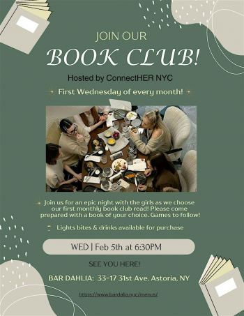Book Lovers Club by&nbsp;ConnectHer NYC