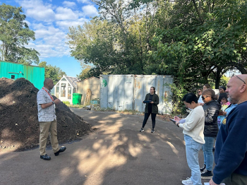 Queens Botanical Garden Compost Site Tour