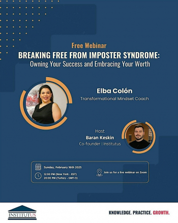 Webinar &ldquo;Breaking Free from Imposter Syndrome&rdquo;