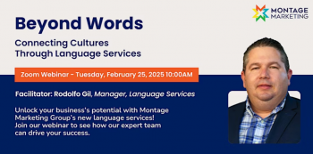 Webinar &ldquo;Beyond Words: Connecting Cultures Through Language Services&rdquo;