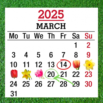 Countdown to&nbsp;Spring: A&nbsp;Calendar Craft Workshop