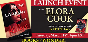 Launch Event &ldquo;In&nbsp;the Company of&nbsp;Killers&rdquo; by&nbsp;Elora Cook