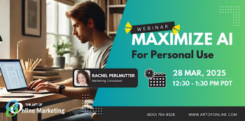 Webinar &ldquo;Maximizing AI&nbsp;for Personal Use&rdquo;