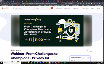 Webinar &ldquo;From Challenges to&nbsp;Champions&nbsp;&mdash; Privacy 1st Healthcare Advertising&rdquo;