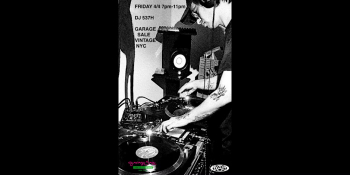 Friday night NYC with DJ&nbsp;537H