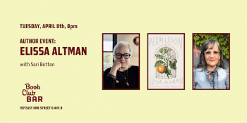 Author Event: Elissa Altman&rsquo;s &ldquo;Permission&rdquo; with Sari Botton