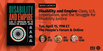 Book Launch &ldquo;Disability &&nbsp;Empire&rdquo;