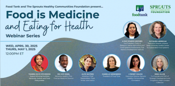 Food is&nbsp;Medicine and Eating for Health&nbsp;&mdash; Free Webinar Series by&nbsp;Food Tank