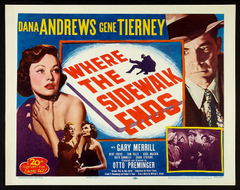 A&nbsp;Brief History of&nbsp;Noir &ldquo;Where the Sidewalk Ends&rdquo; (1950)
