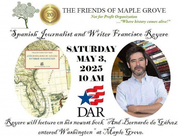 Francisco Reyero on&nbsp;his book &ldquo;And Bernardo de&nbsp;Galvez Entered Washington&rdquo;