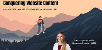 Webinar &ldquo;Conquering Website Content&rdquo;
