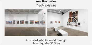 Martha Rosler Exhibition Walkthrough