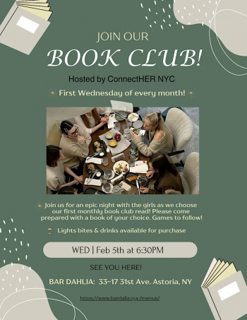Book Lovers Club by&nbsp;ConnectHer NYC