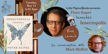 Peter Kuper launches &ldquo;Insectopolis&rdquo; in&nbsp;conversation with Mark Moffett