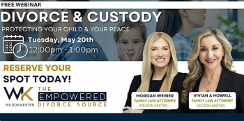 Webinar &ldquo;Divorce &&nbsp;Custody: Protecting Your Child and Your Peace&rdquo;