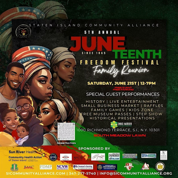 SICA 5th Annual Juneteenth Freedom Festival! &ldquo;Family Reunion&rdquo;