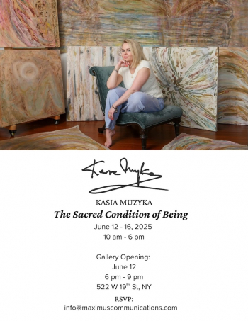Kasia Muzyka Solo Exhibition &ldquo;The Sacred Condition of&nbsp;Being&rdquo;