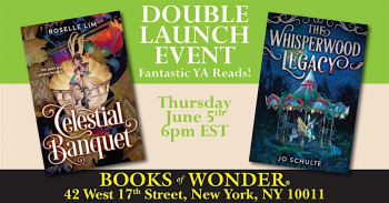 Double YA&nbsp;Launch: Celestial Banquet and The Whisperwood Legacy