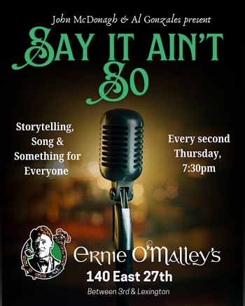 Say it&nbsp;ain&rsquo;t so&nbsp;Storytelling salon