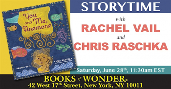 Storytime with the Artist and Author&nbsp;| Rachel Vail and Chris Raschka