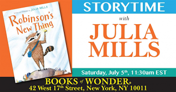 Storytime with the Author: Julia Mills