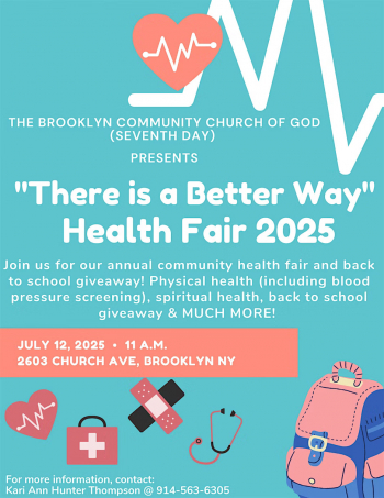 &ldquo;There is&nbsp;a&nbsp;Better Way&rdquo; Health Fair 2025