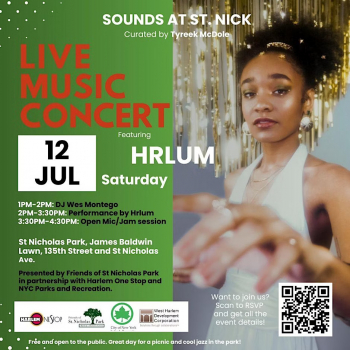 Sounds at&nbsp;St&nbsp;Nick: Free Jazz Concert Featuring HRLUM &&nbsp;Open Mic/Jam session
