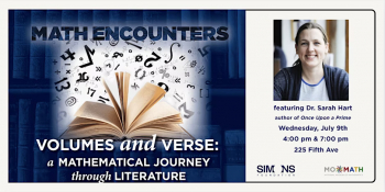 Math Encounters: Volume &&nbsp;Verse: A&nbsp;Mathematical Journey through Literature