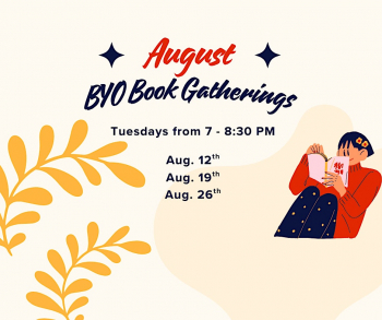 BYO Book Gathering on&nbsp;Tues