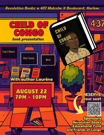 Book release with poet Laur&egrave;ne &ldquo;Child of&nbsp;Congo: where it&nbsp;all began&rdquo;