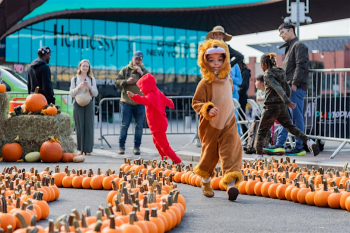 Fall Fest Atlantic Terminal Mall Plaza