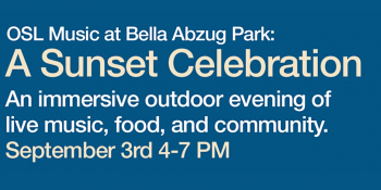 OSL Music at&nbsp;Bella Abzug Park: A&nbsp;Sunset Celebration