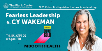 New York City Pop-up: 2025 Koten Distinguished Lecture &&nbsp;Networking