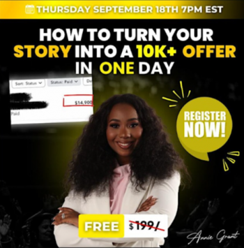 Free Online Masterclass &ldquo;How to&nbsp;Write, Publish &&nbsp;Profit From Your Story&rdquo;