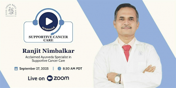 Webinar &ldquo;Supportive Cancer Care&rdquo;