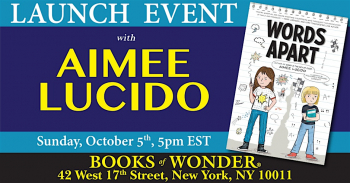Launch Event &ldquo;Words Apart by&nbsp;Aimee Lucido&rdquo;