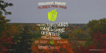 Concert &ldquo;Fall Songwriter Sunday&rdquo; in&nbsp;McCarren Park