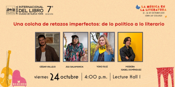 Сonversatorio &ldquo;Una colcha de&nbsp;retazos imperfectos: de&nbsp;lo&nbsp;pol&iacute;tico a&nbsp;lo&nbsp;literario&rdquo;