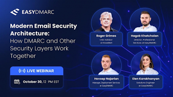 Webinar &ldquo;Modern Email Security Architecture: DMARC and the Other Security Layers&rdquo;