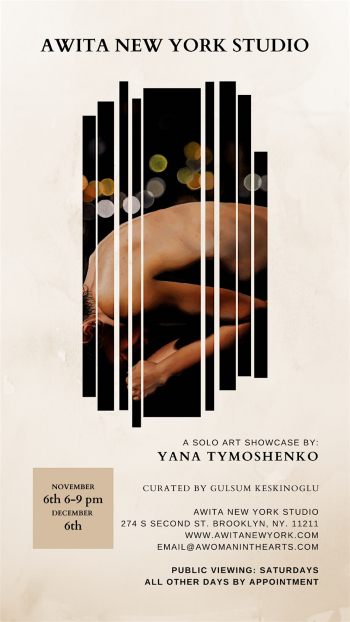 Yana Tymoshenko&nbsp;&mdash; Solo Exhibition (Opening Night)