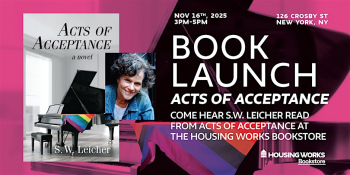 Book Launch: Acts of&nbsp;Acceptance by&nbsp;S.W. Leicher