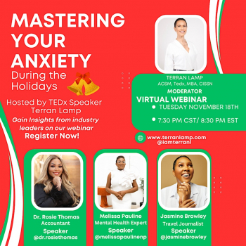 Webinar &ldquo;Mastering Your Anxiety During the Holidays&nbsp;&mdash; TEDx Terran Lamp&rdquo;