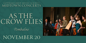 Midtown Concerts: As&nbsp;The Crow Flies