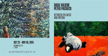 Exhibition &ldquo;Between Stillness and Motion: The Art of&nbsp;Peter Pacheco and Rasa Valiene&rdquo;