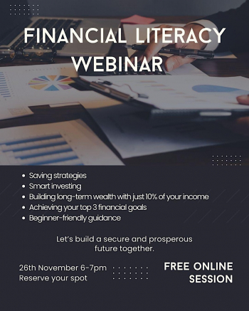 Financial Literacy Webinar