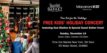 Free Kids&rsquo; Holiday Concert with Suzi Shelton and Special Guest Esther Crow