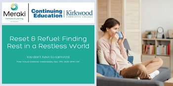 Webinar &ldquo;Reset &&nbsp;Refuel: Finding Rest in&nbsp;a&nbsp;Restless World&rdquo;