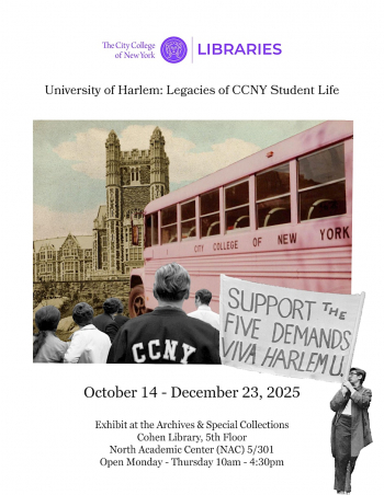 University of&nbsp;Harlem: Legacies of&nbsp;CCNY Student Life