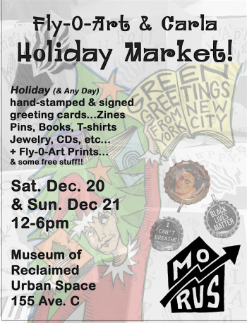 Annual Holiday Market&nbsp;&mdash; hand stamps, zines, jewelry, prints &&nbsp;more